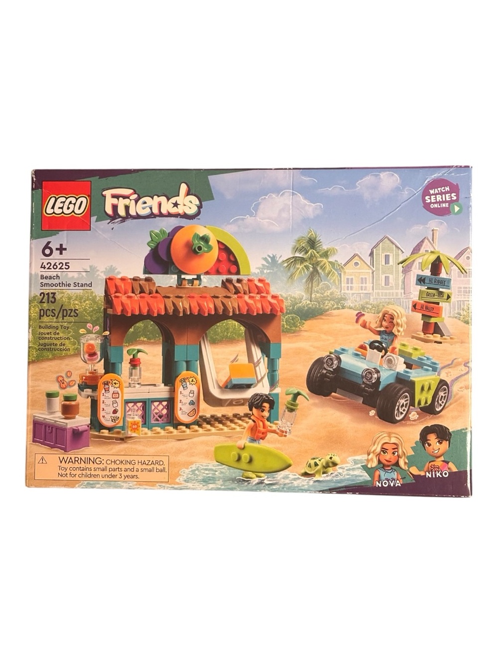 Lego Friends Beach Smoothie Stand Playset -213 pieces for ages 6+ NIB